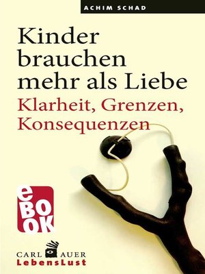 cover image of Kinder brauchen mehr als Liebe